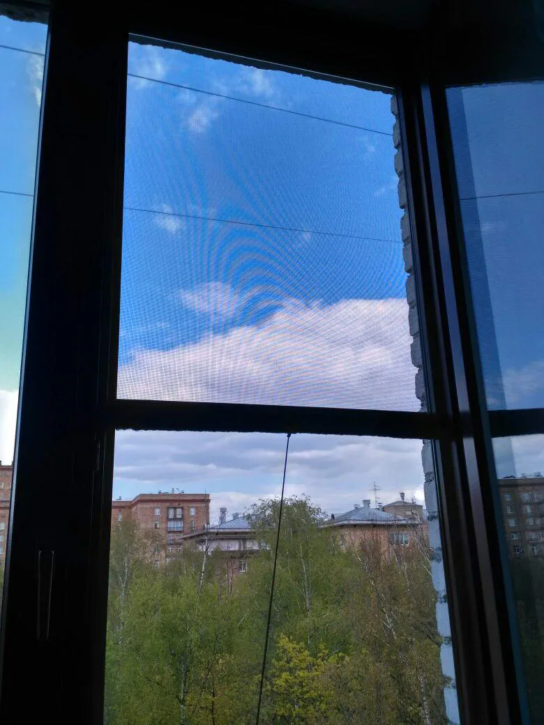 Рулонные (роллетные) москитные сетки — пример работ (5)